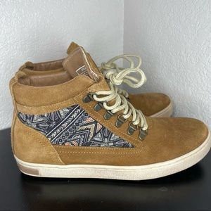 Inkkas leather boots Tan Suede Camping Boot